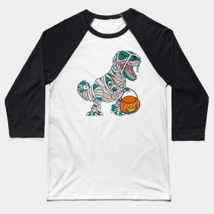 Tyrannosaurus Rex the Mummy Baseball T-Shirt